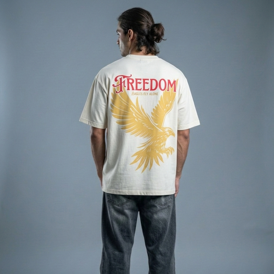 Freedom : Oversized Smockey Tee
