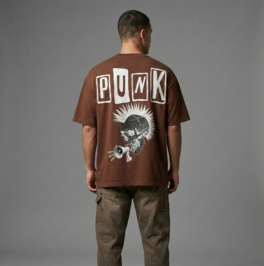 PUNK : Oversized Smockey Tee