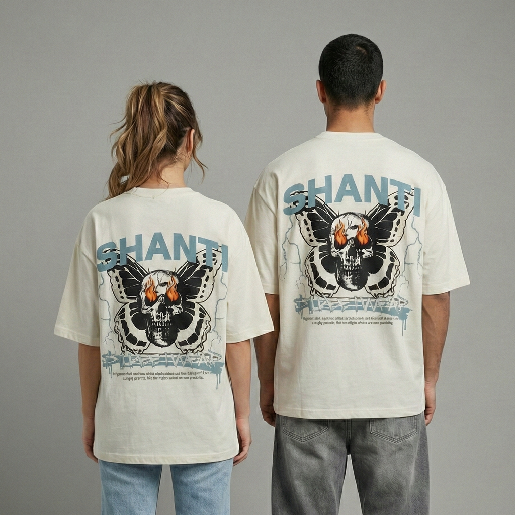 Shanti TS : Oversized Smockey Tee