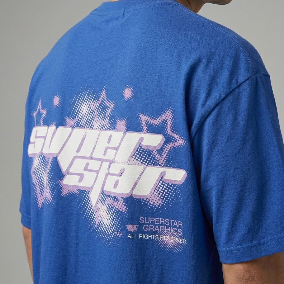 Superstar : Oversized Smockey Tee