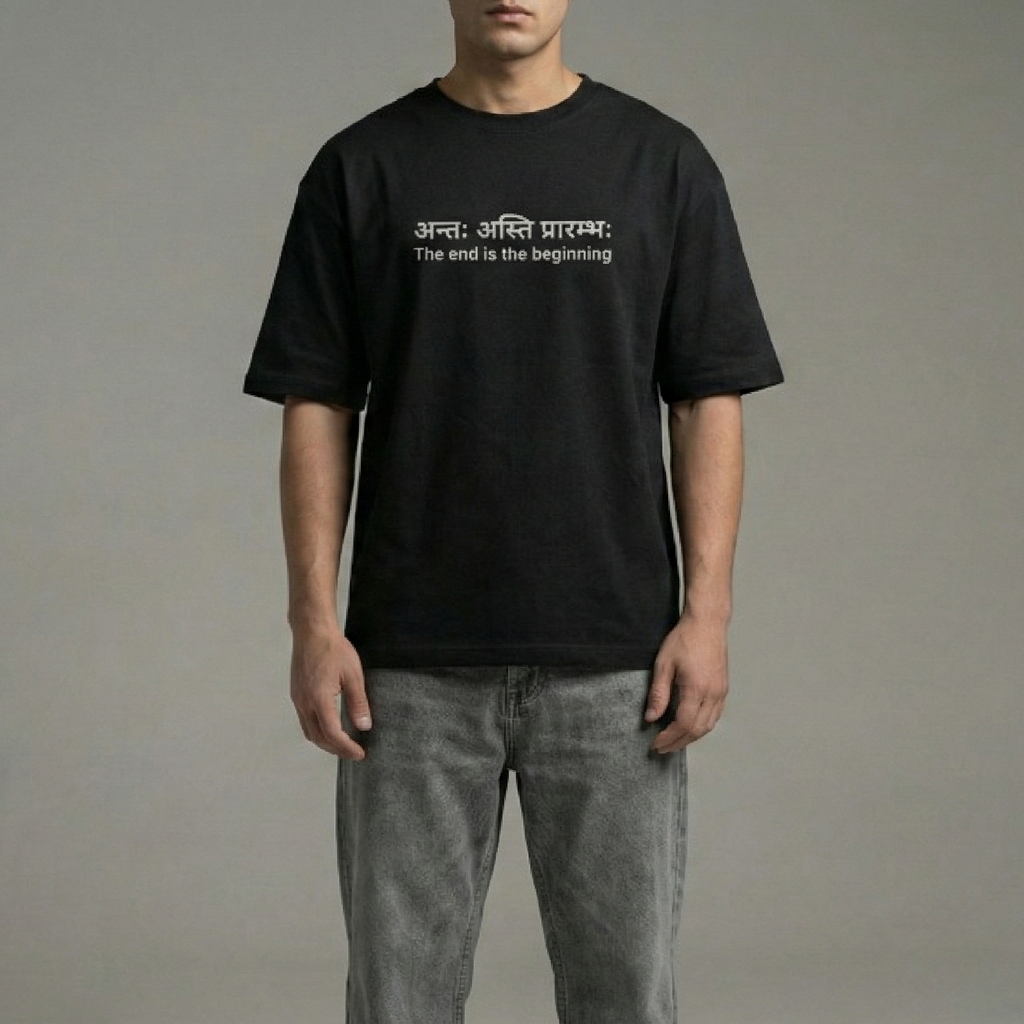 Anta Asti Aarambh : Oversized Smockey Tee