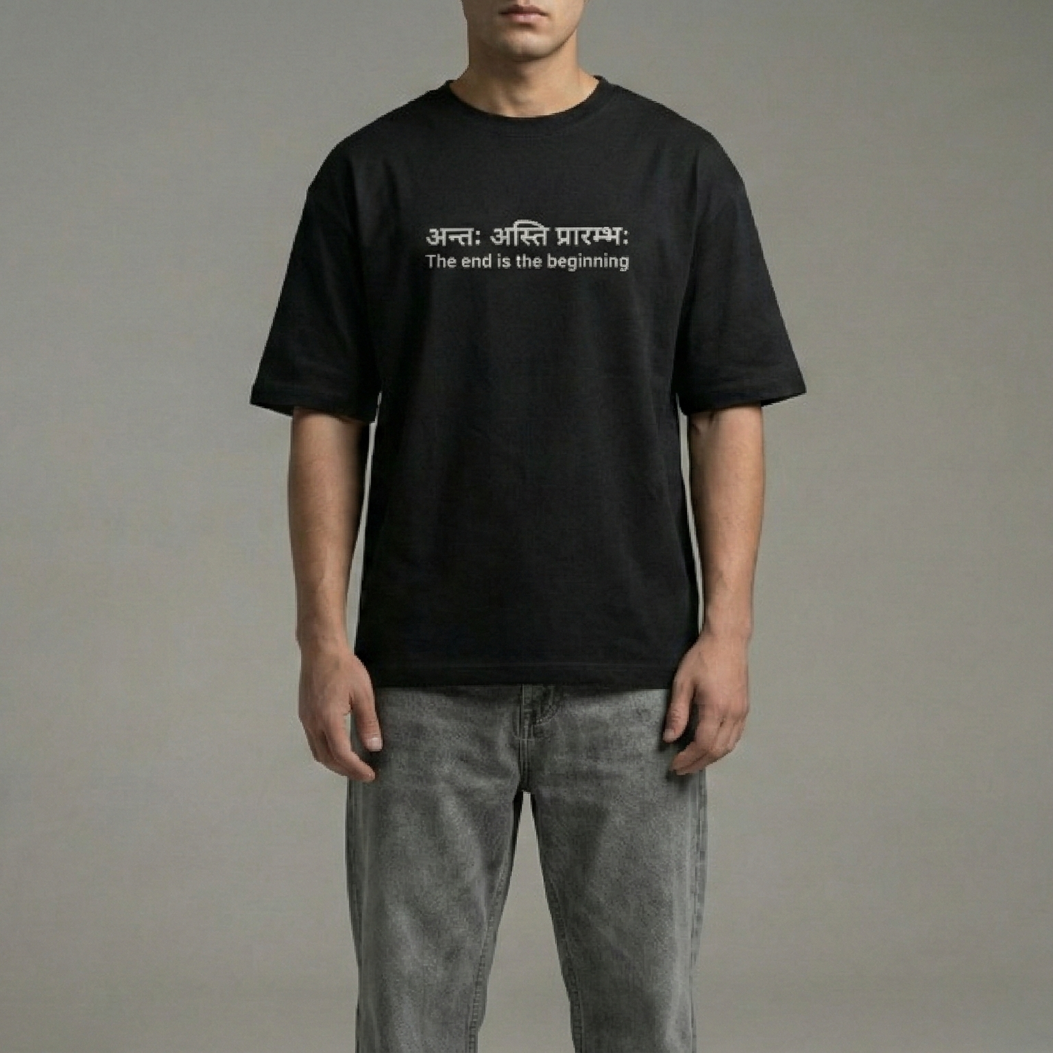 Anta Asti Aarambh : Oversized Smockey Tee