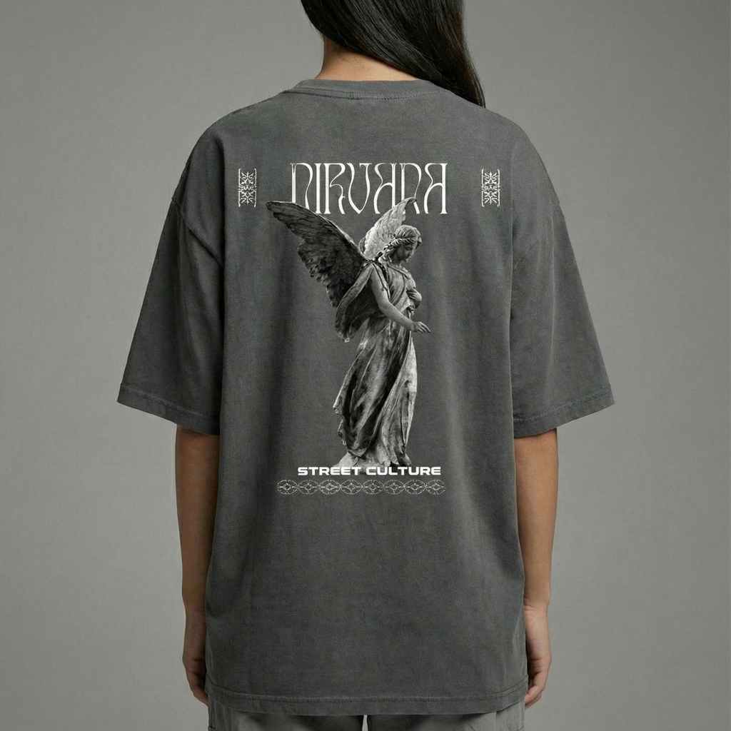 Nirvana (Moksha): Oversized Smockey Tee