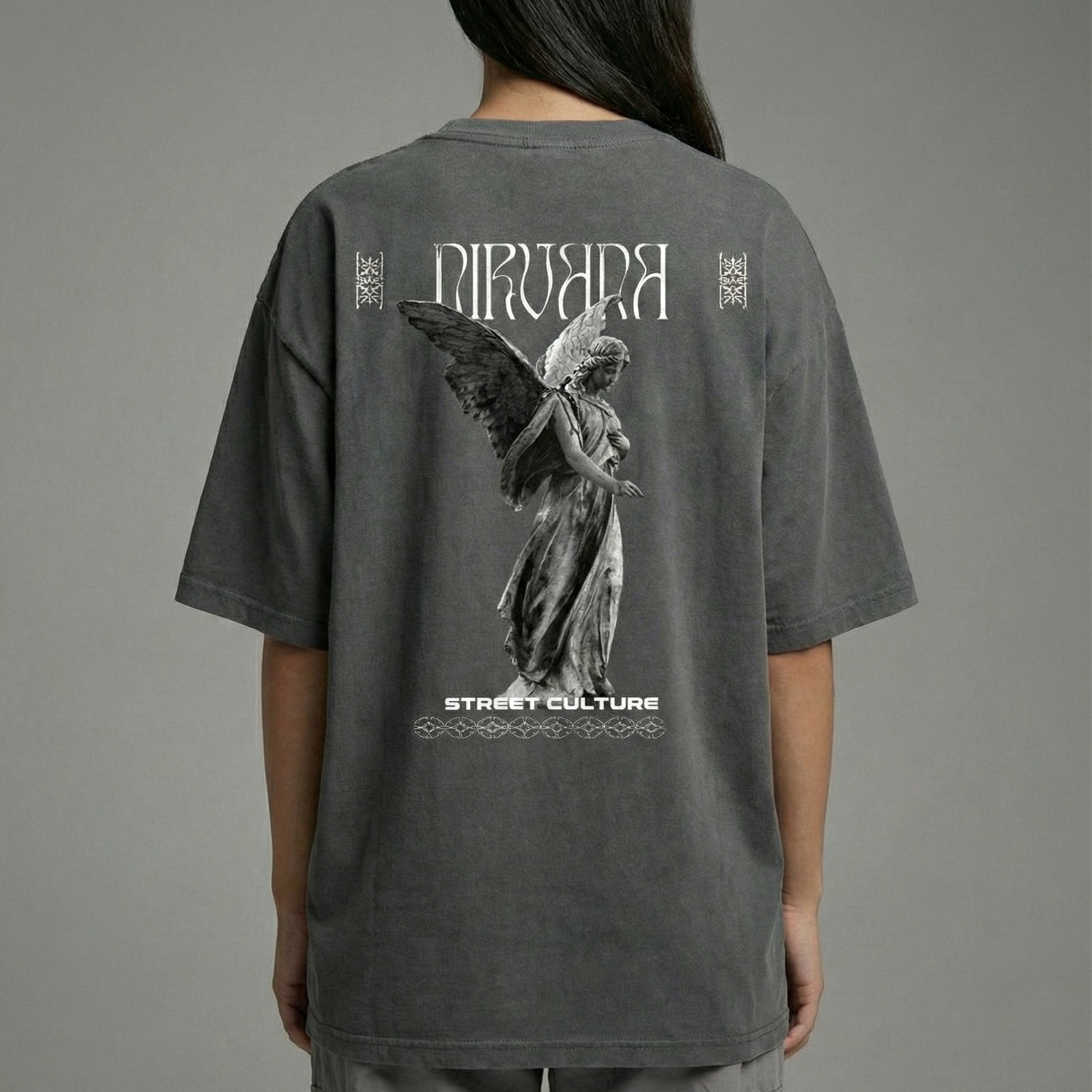Nirvana (Moksha): Oversized Smockey Tee
