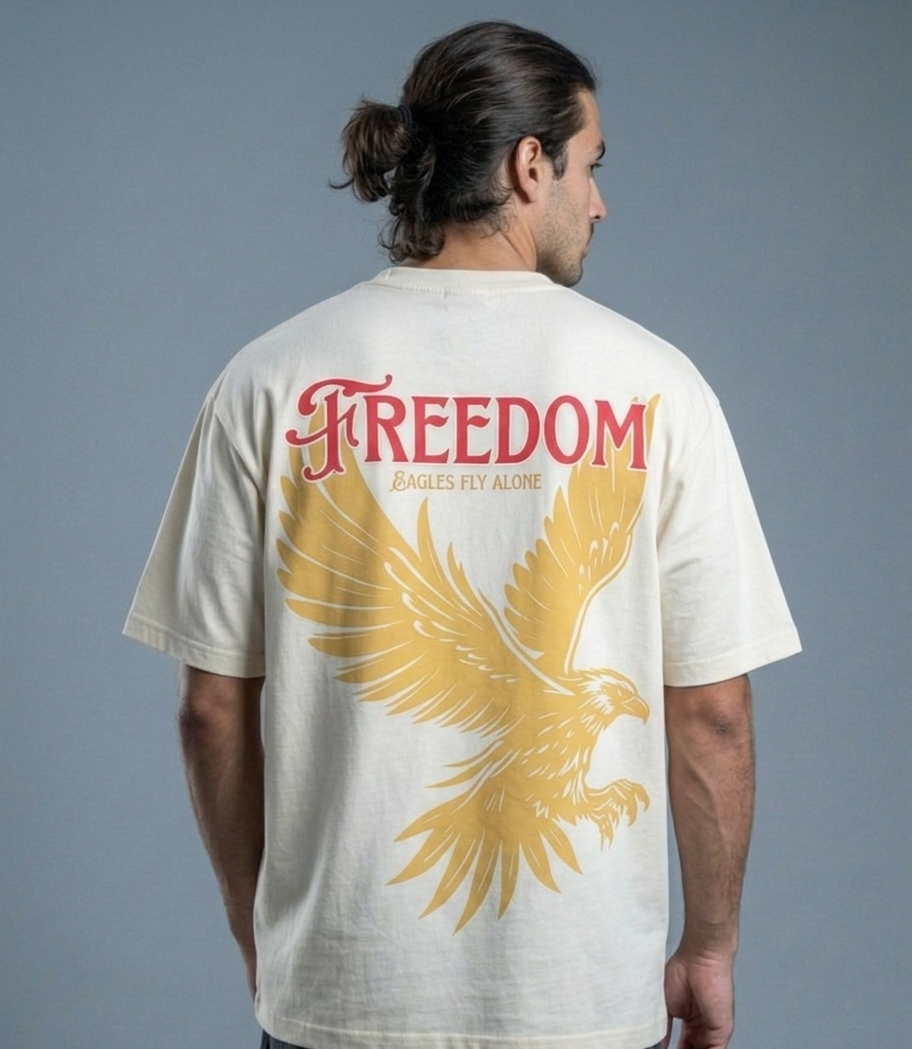 Freedom : Oversized Smockey Tee