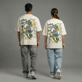 Super Free Way: Dino : Oversized Smockey Tee